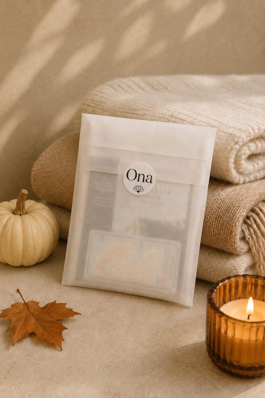 Ona envelope October 2026 edition Autumn Comfort Ritual K-beauty skincare